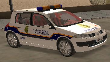 Renault Megane Spain Police